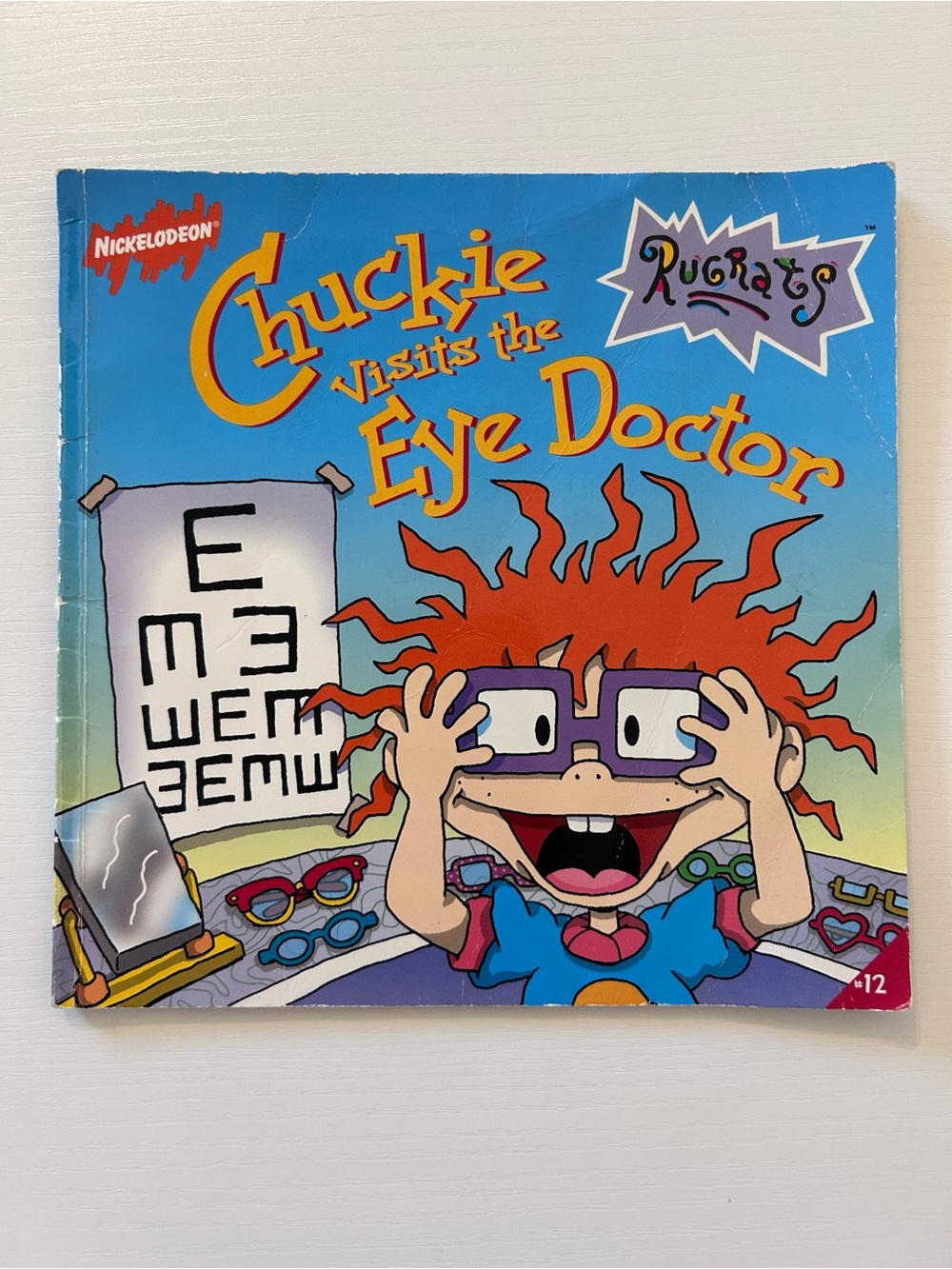 2 for $15 VINTAGE 1999 Rugrats “Chuckie Visits the Eye Doctor” Book